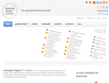 Tablet Screenshot of innovationfactoryinstitute.com